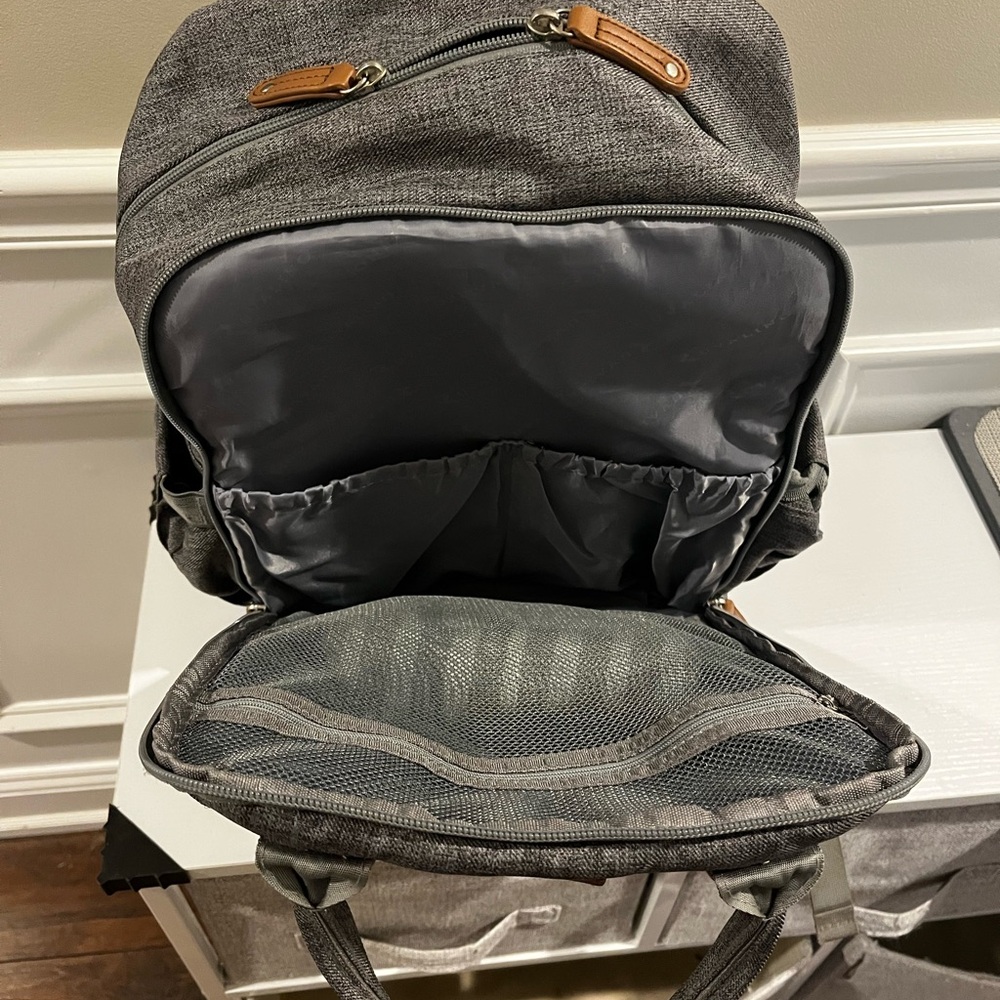 Gray Diaper Backpack - image 6